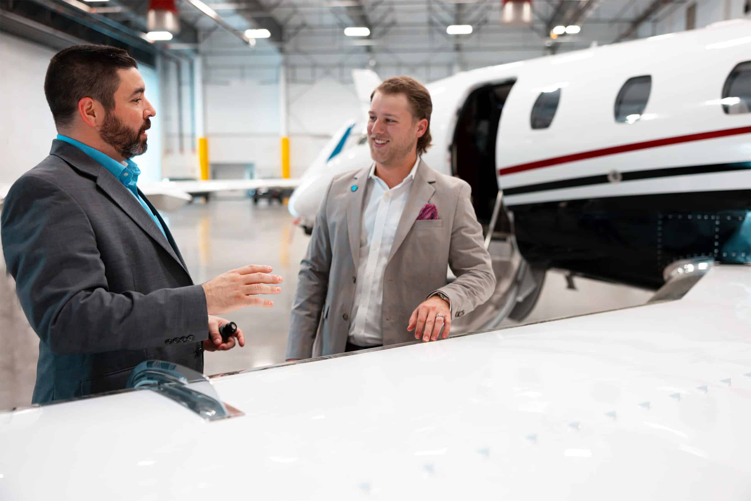 Brandon Steele - A young professional in the business aviation industry being mentored by Michael Barber.
